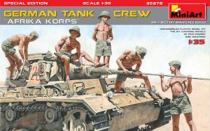 โมเดลฟิกเกอร์ GERMAN TANK CREW ”Afrika Korps” SPECIAL EDITION 1:35