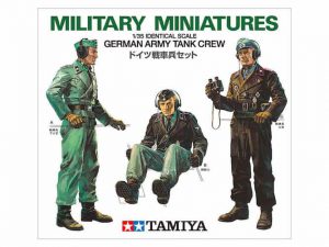 โมเดลฟิกเกอร์ทหาร GERMAN ARMY TANK CREW 1:35