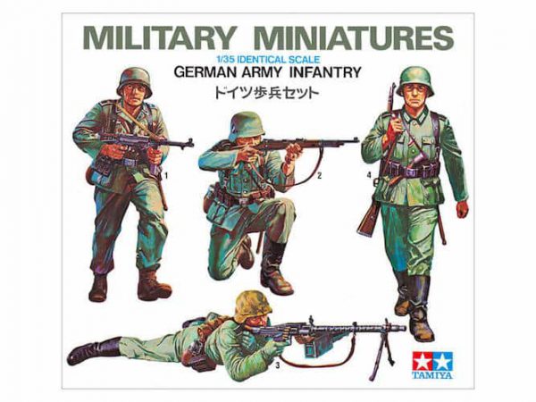โมเดลฟิกเกอร์เยอรมัน GER. ARMY INFANTRY 1:35