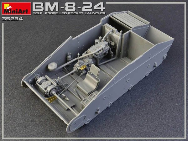 MI35234 BM-8-24 SELF-PROPELLED ROCKET LAUNCHER 1/35