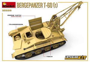 MI35238 BERGEPANZER T-60 ( r ) INTERIOR KIT 1/35