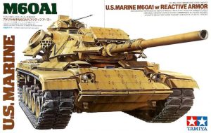 โมเดลรถถังหลัก U.S.M60A1 S/Reactive Armor 1/35