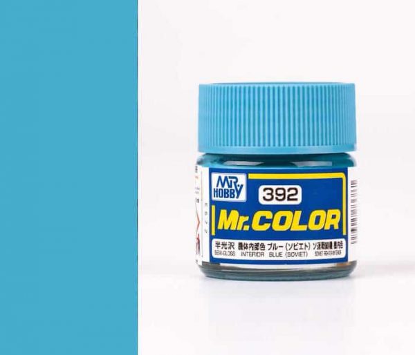 Mr.color C392 INTERIOR BLUE SOVIET (SEMI-GLOSS) 10ML