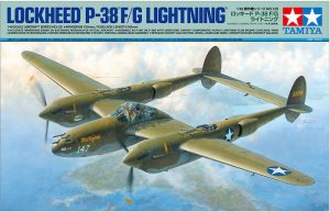 โมเดลเครื่องบิน 61120 LOCKHEED P-38 F/G LIGHTNING 1/48