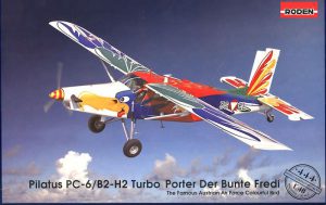 โมเดล Roden Pilatus PC6B2/H2 TURBO PORTER Austria Air Force 1/48