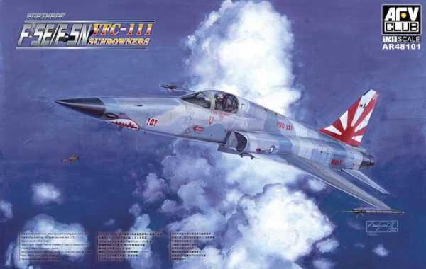 โมเดลเครื่องบิน AFV AR48101 F-5E Tiger II ( Shark Nose ) 1/48