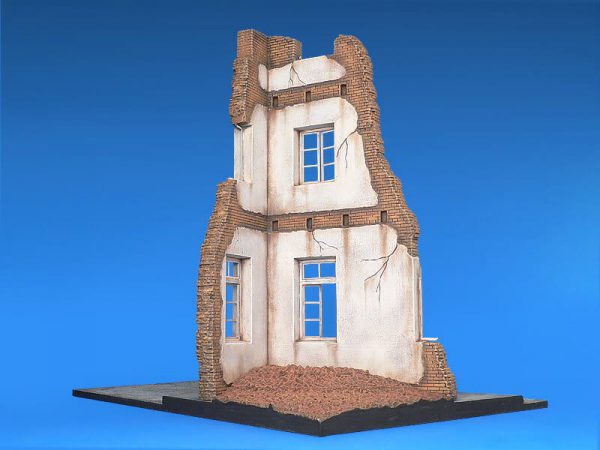 โมเดลฉากจำลอง MiniArt MI36012 Diorama w/Ruined House 1/35