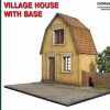 โมเดลฉากจำลอง MiniArt MI36031 Village House w/Base 1/35
