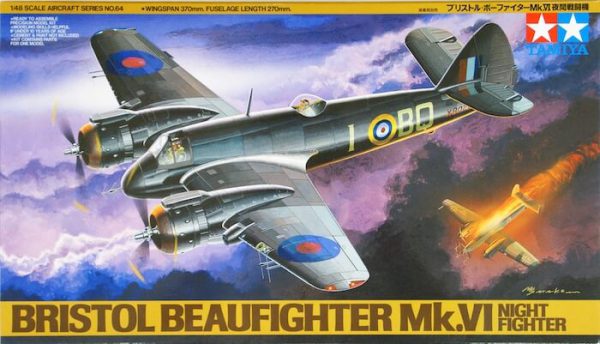 โมเดลเครื่องบิน TAMIYA TA61064 Bristol Beaufighter Mk.VI Night Fighter 1/48