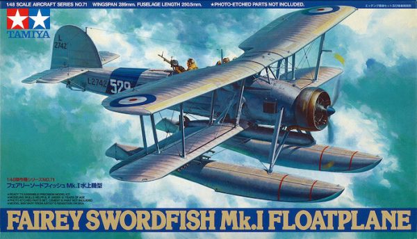 โมเดลเครื่องบิน TAMIYA TA61071 Fairey Swordfish Mk.I Floatplane 1/48
