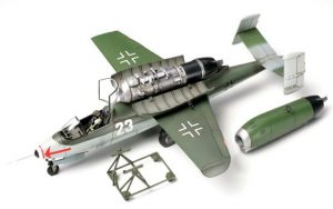 โมเดลเครื่องบิน TAMIYA TA61097 Heinkel He 162 A2 Salamander 1/48