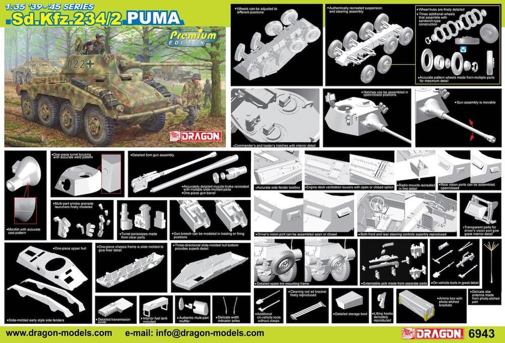 DGM6256 Sd.Kfz.234/2 Puma