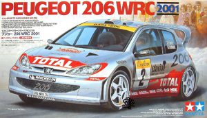 โมเดลรถทามิย่า TA24236 Peugeot 206 WRC 2001 1/24
