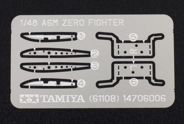 โมเดลเครื่องบิน TAMIYA 61108 MITSUBISHI A6M3/3a ZERO (ZEKE)1/48