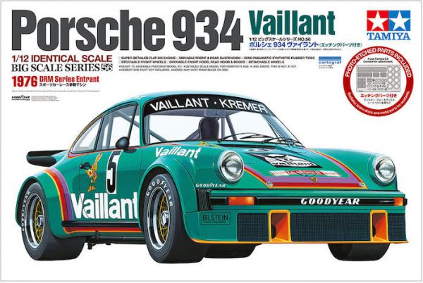 โมเดลรถ TAMIYA 12056 Porsche 934 Vaillant (w/PHOTO-ETCHED) 1/12