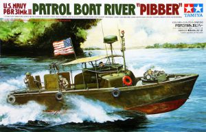 โมเดลเรือตรวจการณ์ลำน้ำ Patrol Boat River U.S. PBR Pibber 1/35