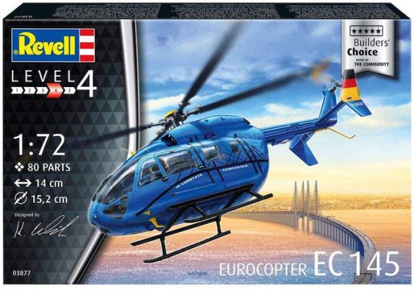 เฮลิคอปเตอร์ตัวไทย Revell Eurocopter EC 145 1/72