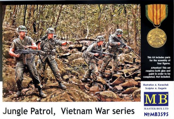 MB3595 Jungle Patrol Vietnam War Series