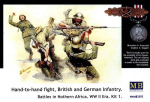 MB3592 Hand-to-Hand Fight British & German Infantry Battles