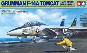 เครื่องบินทามิย่า TA61122 F-14A TOMCAT CARRIER LAUNCH SET 1/48