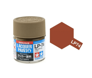 สีทามิย่า Lacquer LP74 Flat earth 10ML