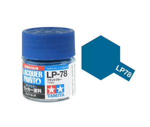 สีทามิย่า Lacquer LP78 Flat blue 10ML