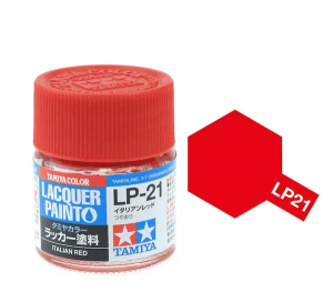 สีทามิย่า Lacquer LP21 Italian Red 10ML