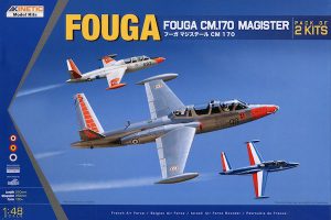 เครื่องบิน Kinetic FOUGA CM.170 MAGISTER 1/48