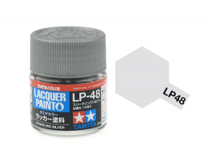 สีทามิย่า Lacquer LP-48 SPARKLING SILVER 10ml