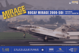 เครื่องบิน Kinetic ROCAF MIRAGE 2000-5DI 1/48