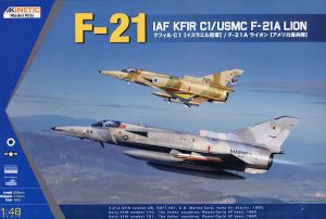 เครื่องบิน Kinetic F-21 IAF KFIR C1/USMC F-21A LION 1/48