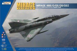 เครื่องบิน Kinetic MIRAGE IIID/DS 1/48