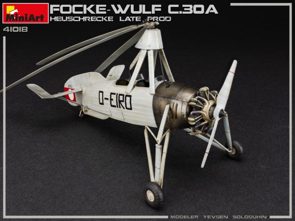 MI41018 FOCKE-WULF FW C.30A HEUSCHRECKE. LATE PROD 1/35