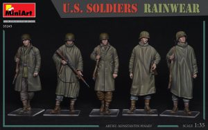 MI35245 U.S. SOLDIERS RAINWEAR 1/35