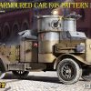MI39016 BRITISH AUSTIN ARMORED CAR 1918 (IRELAND 1919-21) FULL INTERIOR