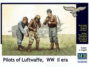 MB3202 PILOTS OF LUFTWAFFE WW II ERA 1/32