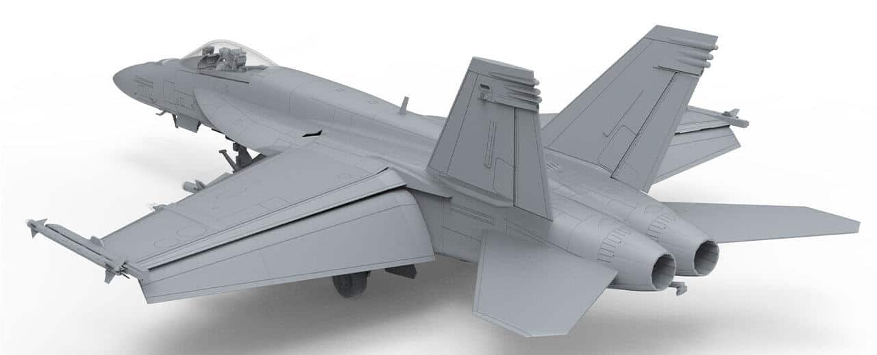 เครื่องบินเอฟ18 MENG F/A-18E Super Hornet 1/48