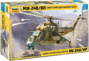 โมเดลเฮลิคอปเตอร์ Zvezda MIL Mi-24V/VP 1/48