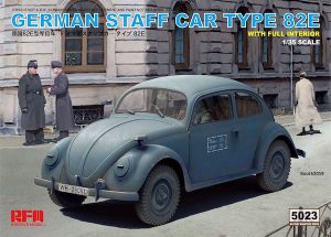 รถทหาร RFM German Staff Car Type 82E with Full Interior 1/35