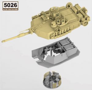 รถถัง Rye Field Model M1A2 SEP Abrams TUSK I /TUSK II with Full Interior 1/35