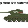 รถถัง RFM T-34/85 Model 1944 Factory No.174 1/35