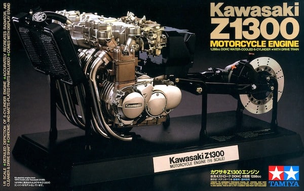 เครื่องยนต์จำลองทามิย่า TAMIYA 16023 Kawasaki Z1300 ENGINE 1/6