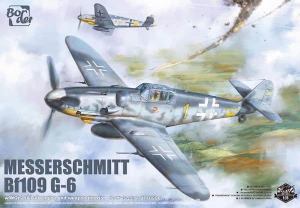 เครื่องบิน Border Models Messerschmitt Bf109 G-6 1/35