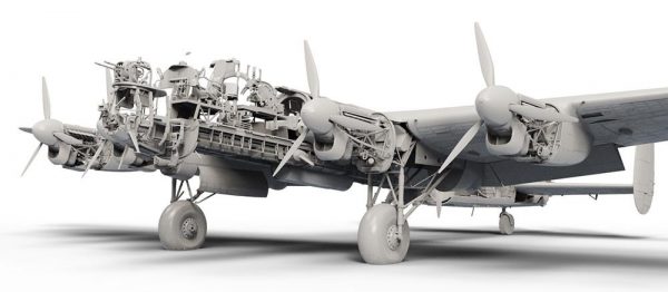 เครื่องบิน BORDER Avro Lancaster B.MK I/III Full Interior 1/32