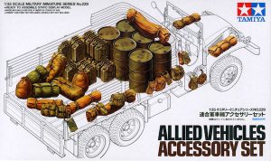 ชุดอุปกรณ์ TAMIYA 35229 Allied Vehicle Accessory Set 1/35