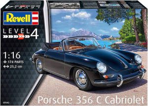 รถยนต์พอร์ช Revell Porsche 356 Convertible 1/16
