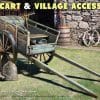 โมเดล MINIART 35657 Farm Cart/w Village Accessories 1/35