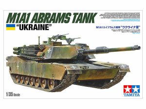 รถถังทามิย่า TAMIYA TA25216 M1A1 ABRAMS TANK UKRAINE 1/35