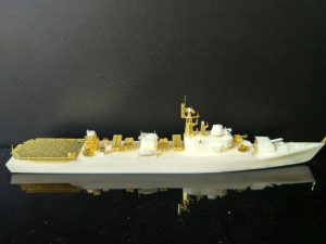 โมเดลเรือหลวงกระบุรี Chao Phraya class Frigate Kraburi (FFG 457) 1/700 Resin