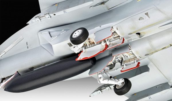 โมเดลเครื่องบิน Revell 03864 F/A-18E Super Hornet Top Gun 1/48